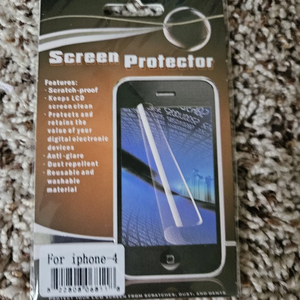Clear Screen Protector for IPhone 4